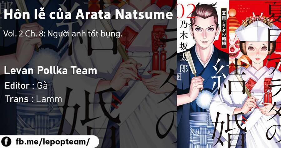 Đám Cưới Của Natsume Arata 8 trang 1