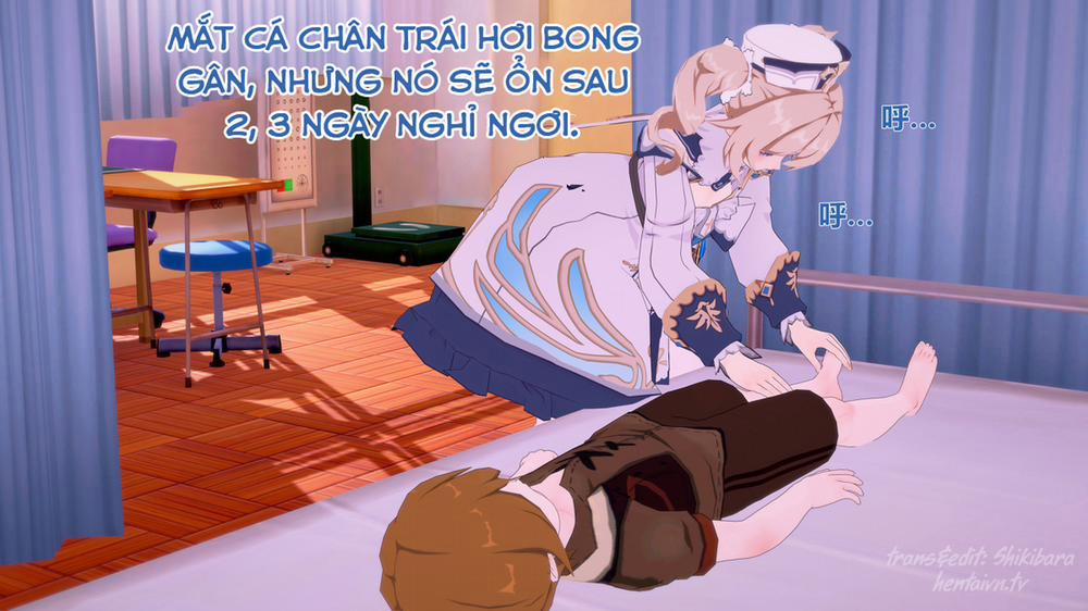 Dàn harem của Timmie. (Genshin Impact) Barbara 1 trang 21