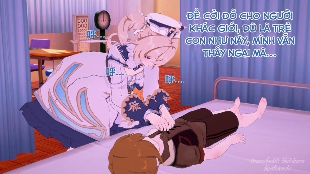 Dàn harem của Timmie. (Genshin Impact) Barbara 1 trang 22