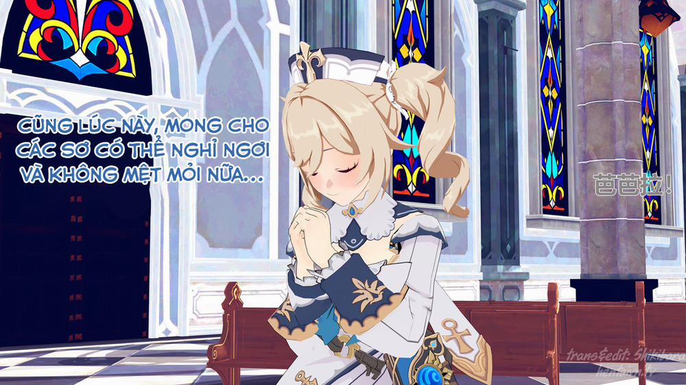 Dàn harem của Timmie. (Genshin Impact) Barbara 1 trang 4