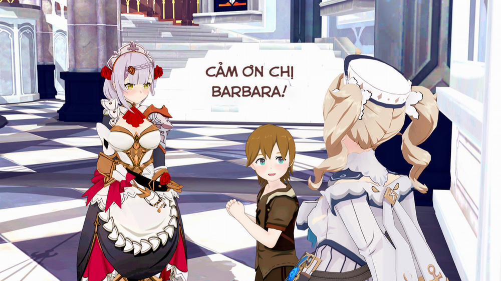 Dàn harem của Timmie. (Genshin Impact) Barbara 3 trang 32