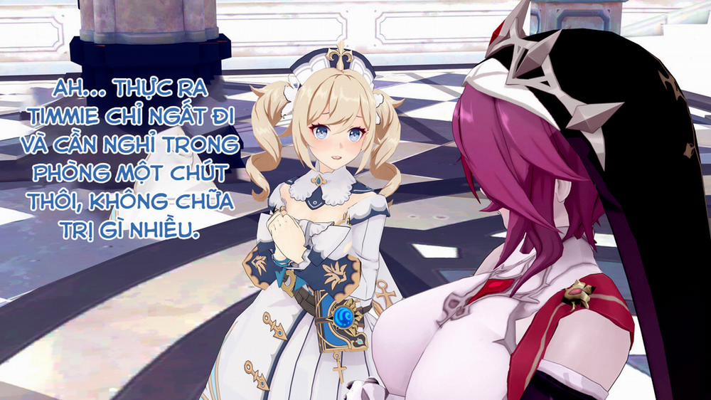 Dàn harem của Timmie. (Genshin Impact) Barbara 3 trang 40