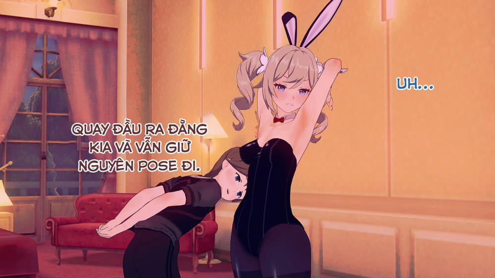 Dàn harem của Timmie. (Genshin Impact) Barbara 4 trang 15