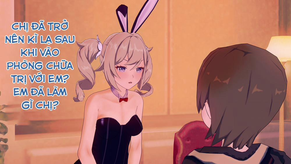 Dàn harem của Timmie. (Genshin Impact) Barbara 4 trang 25