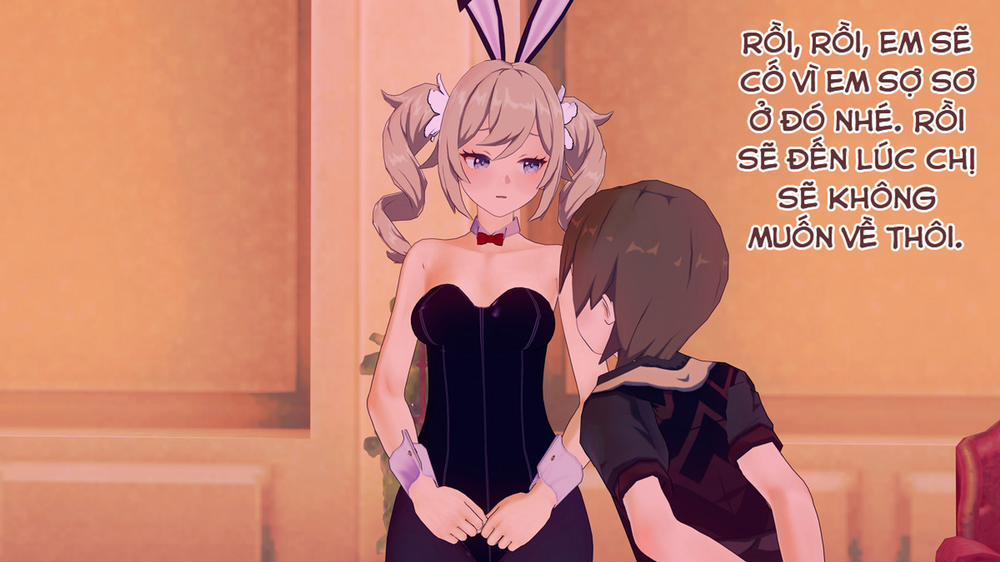 Dàn harem của Timmie. (Genshin Impact) Barbara 4 trang 9