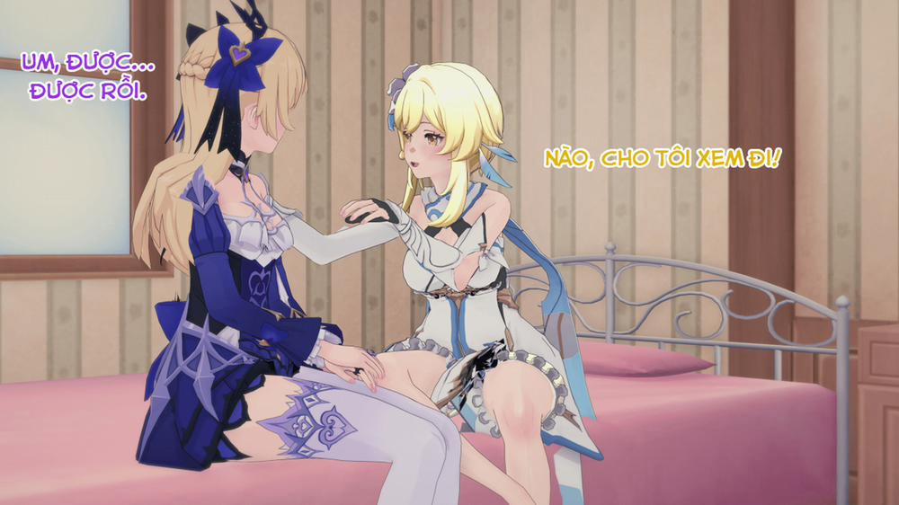 Dàn harem của Timmie. (Genshin Impact) Fischl 3 trang 25