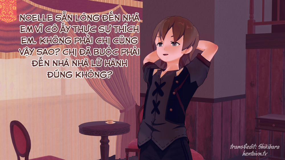 Dàn harem của Timmie. (Genshin Impact) Fischl 4 trang 6