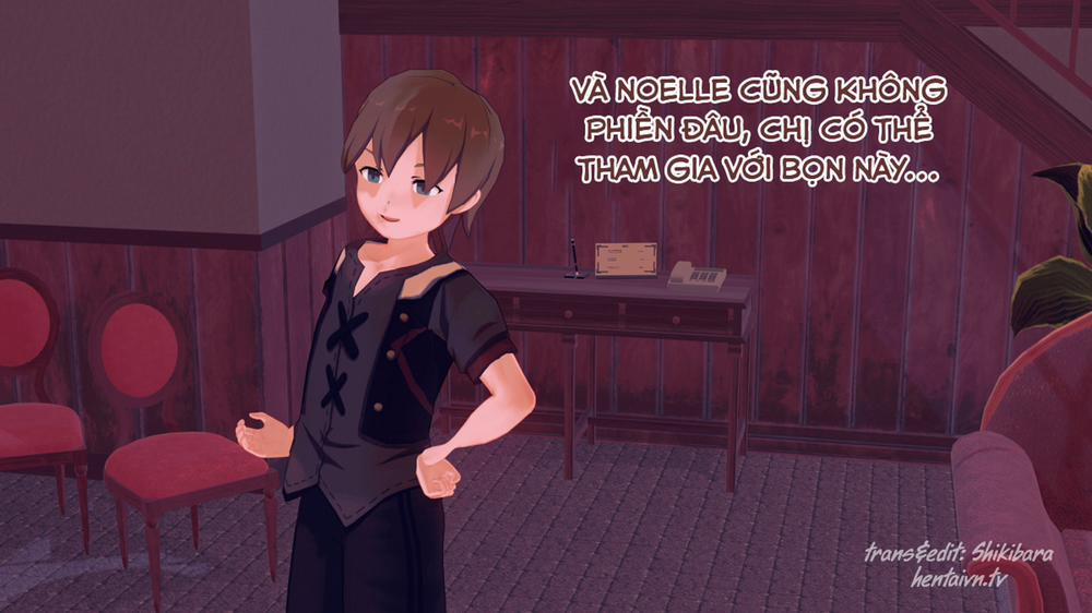 Dàn harem của Timmie. (Genshin Impact) Fischl 4 trang 9