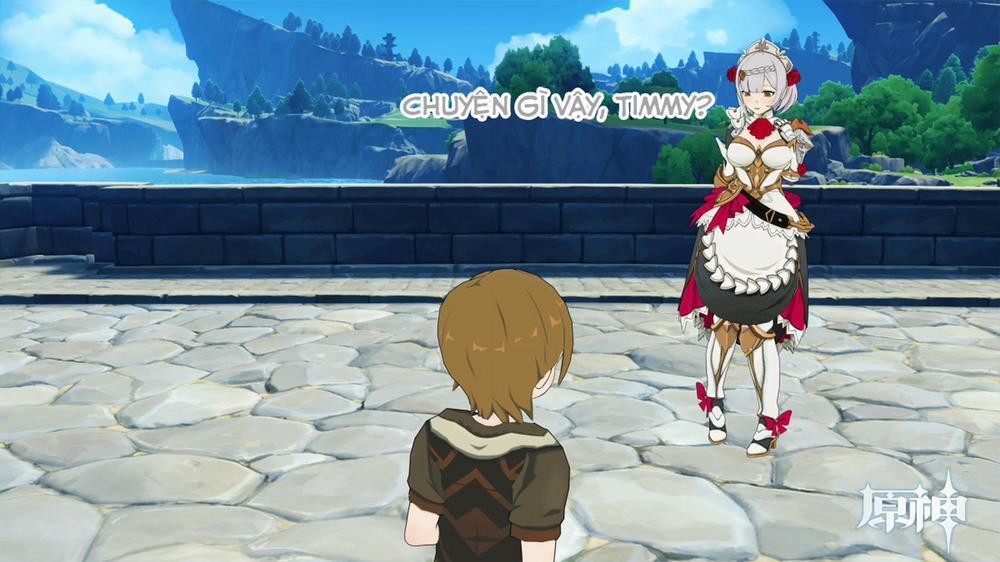 Dàn harem của Timmie. (Genshin Impact) Noelle 1 trang 10
