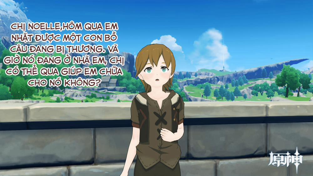 Dàn harem của Timmie. (Genshin Impact) Noelle 1 trang 11