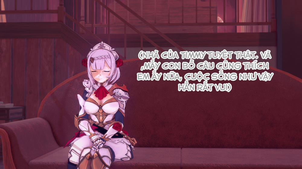 Dàn harem của Timmie. (Genshin Impact) Noelle 1 trang 17