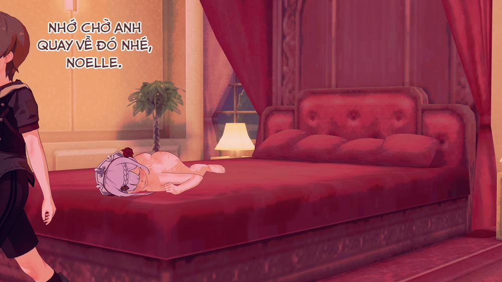 Dàn harem của Timmie. (Genshin Impact) Noelle 3 trang 24