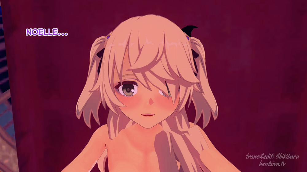 Dàn harem của Timmie. (Genshin Impact) Noelle & Fischl trang 4