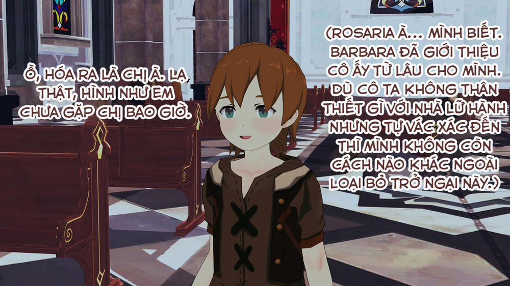 Dàn harem của Timmie. (Genshin Impact) Rosaria 1 trang 26