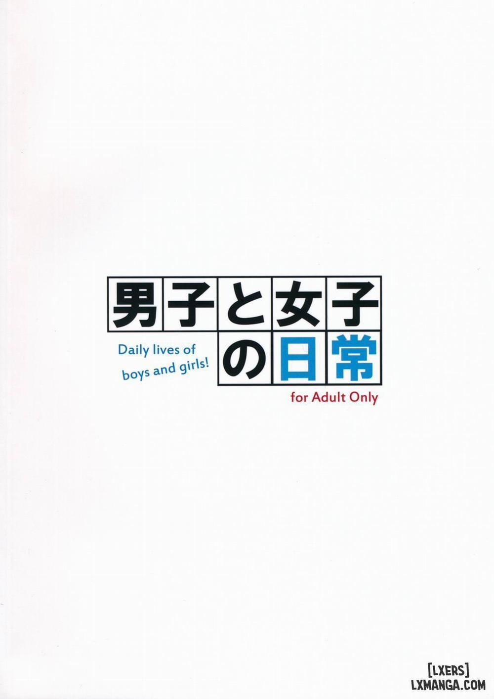 Danshi to Joshi no Nichijou Oneshot trang 1