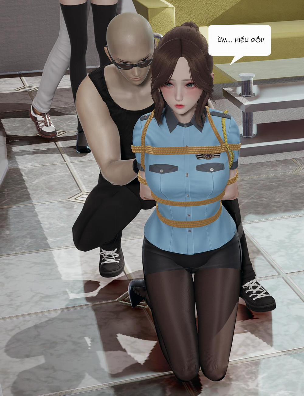 Đào tạo nữ cảnh sát xinh đẹp bị trói 1 trang 15