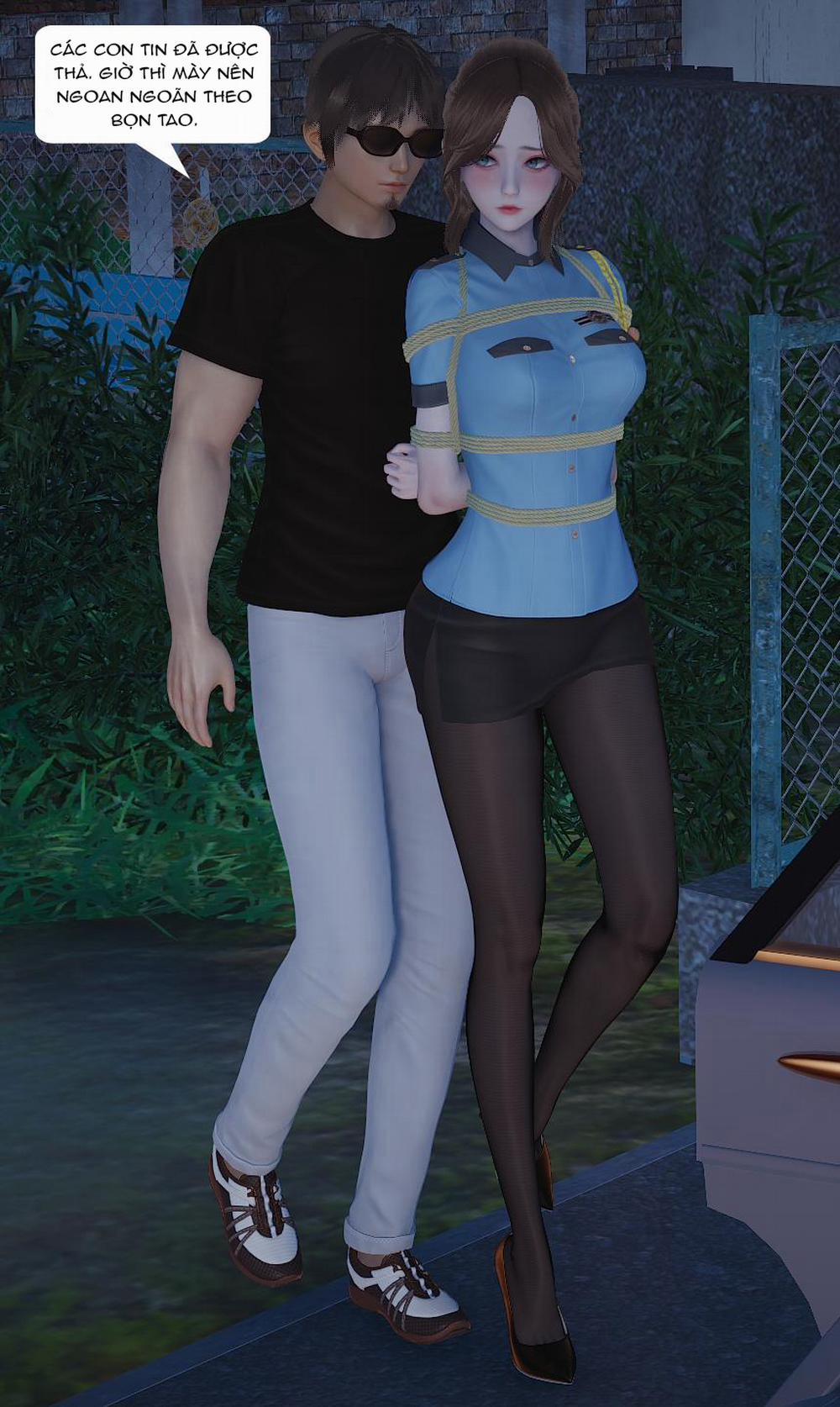 Đào tạo nữ cảnh sát xinh đẹp bị trói 1 trang 16