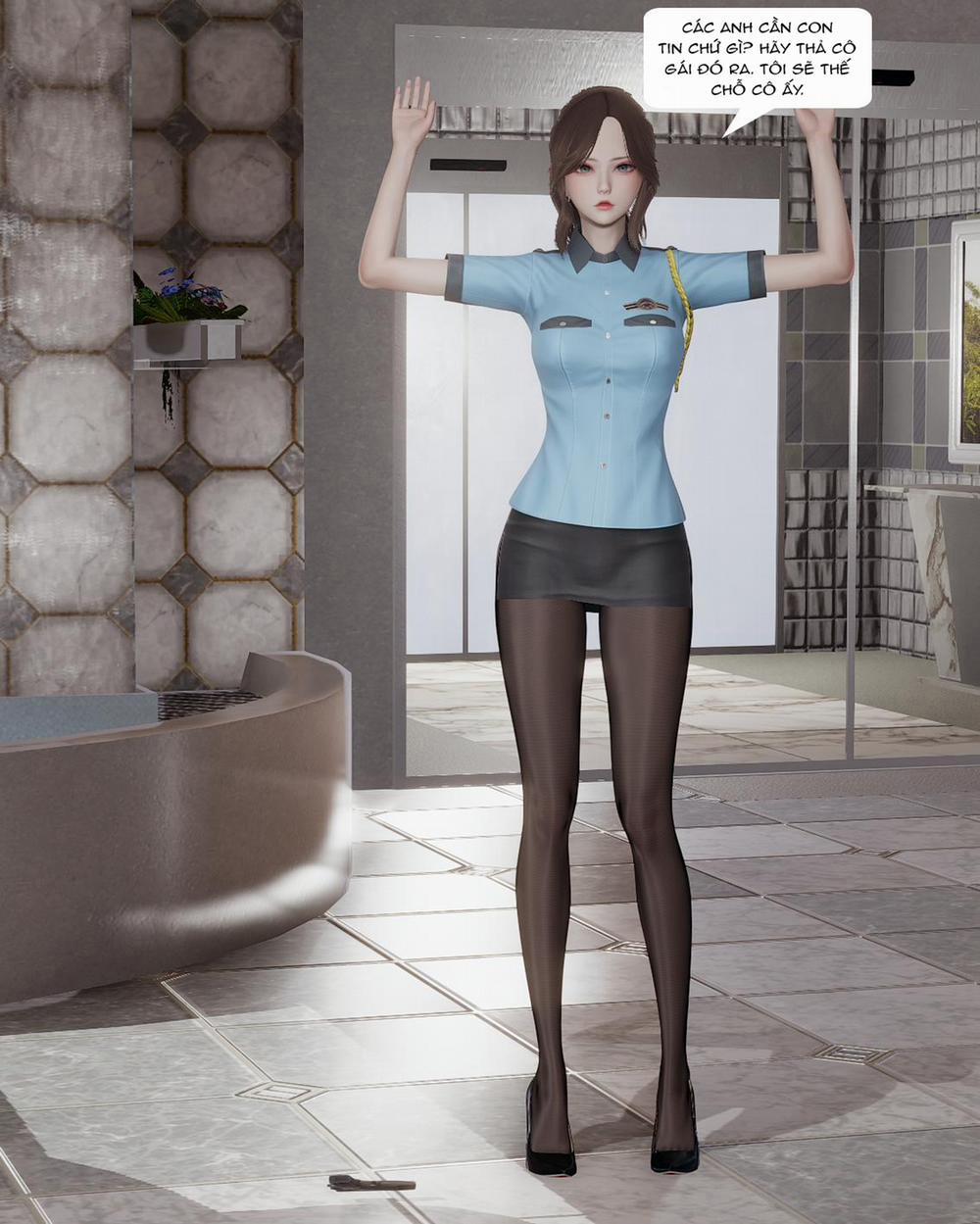 Đào tạo nữ cảnh sát xinh đẹp bị trói 1 trang 4