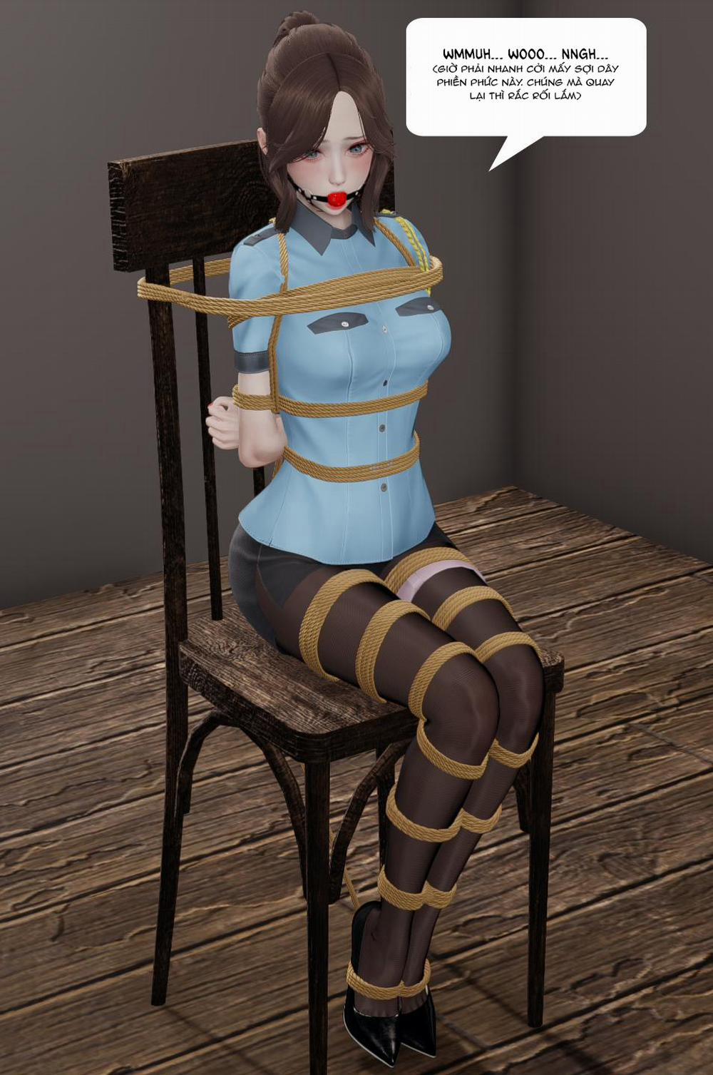 Đào tạo nữ cảnh sát xinh đẹp bị trói 2 trang 18