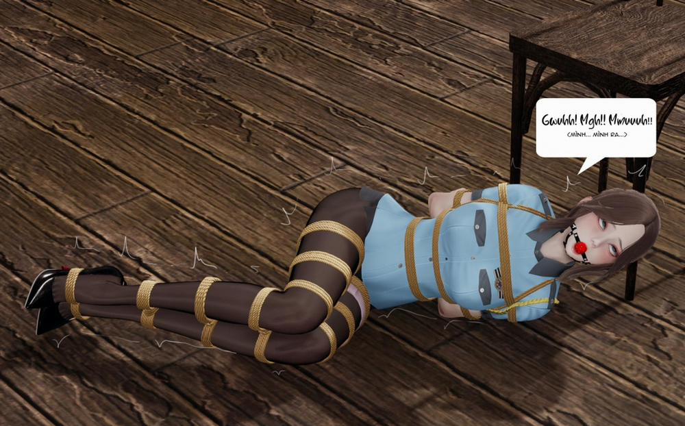 Đào tạo nữ cảnh sát xinh đẹp bị trói 2 trang 34