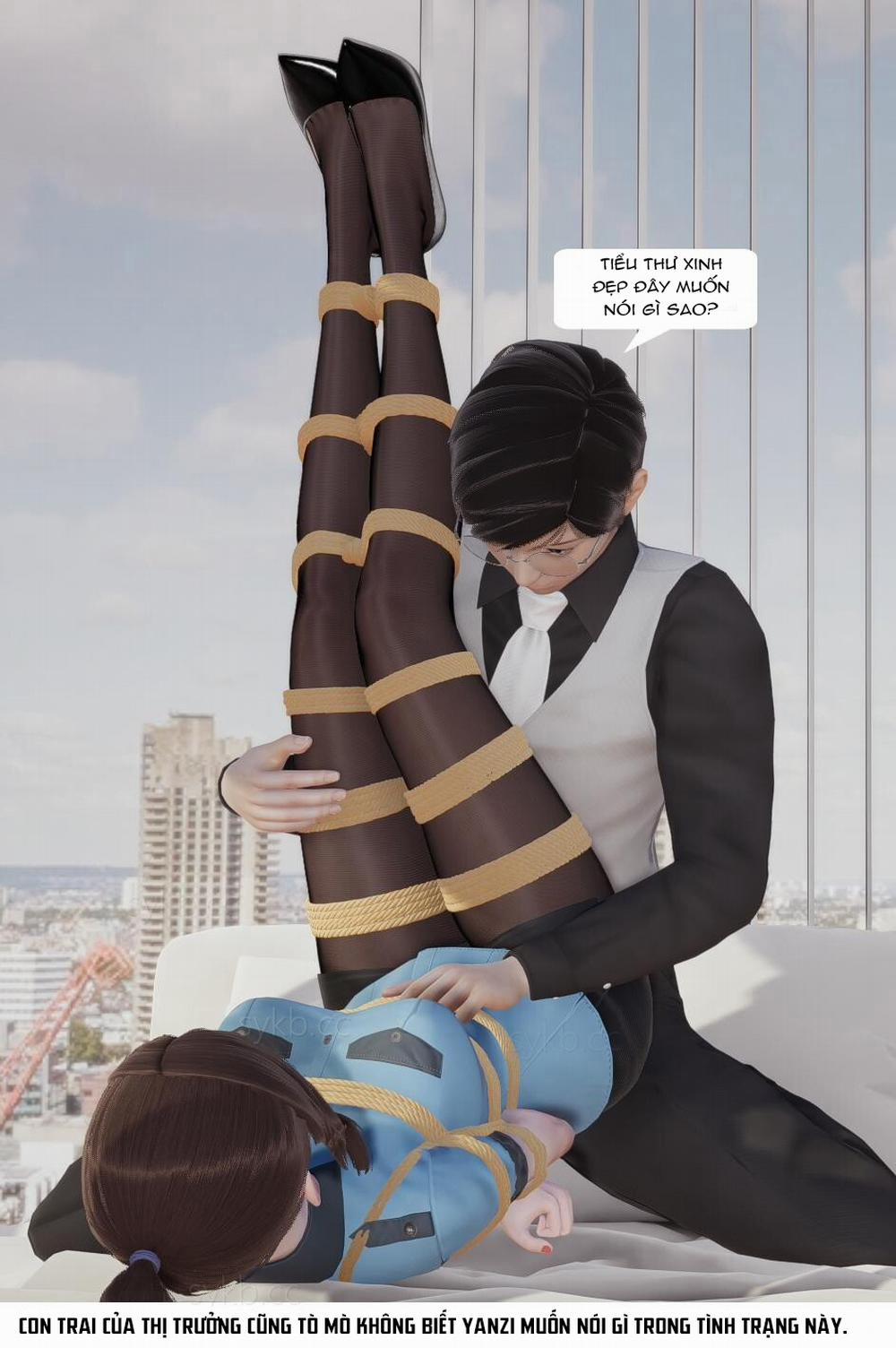 Đào tạo nữ cảnh sát xinh đẹp bị trói 4 trang 3