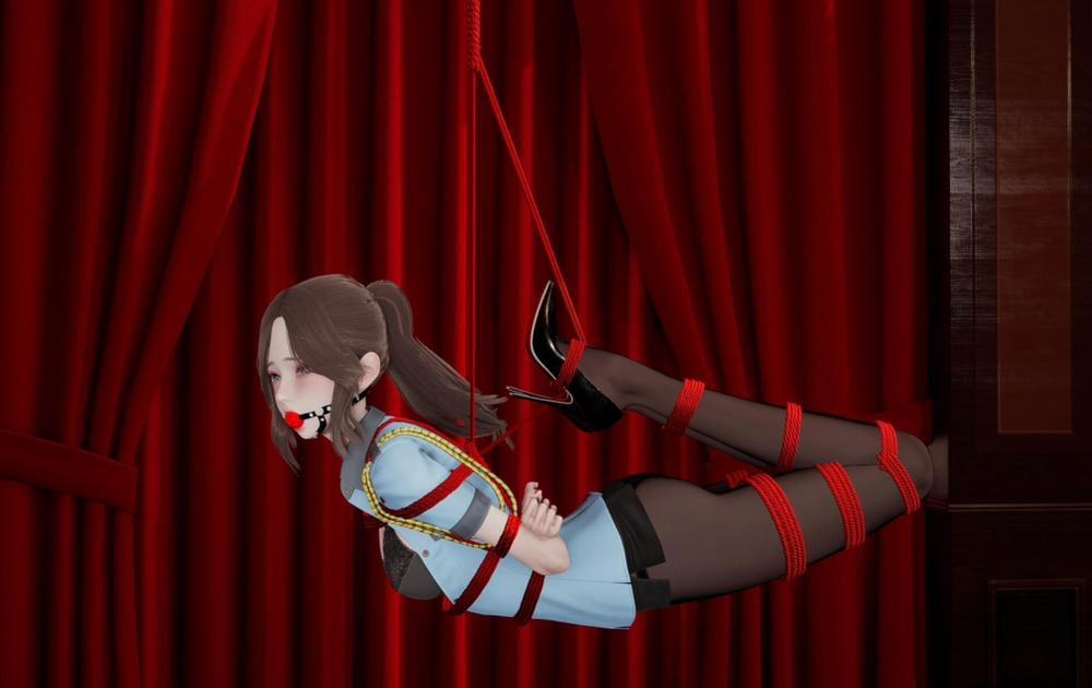 Đào tạo nữ cảnh sát xinh đẹp bị trói 5 trang 30