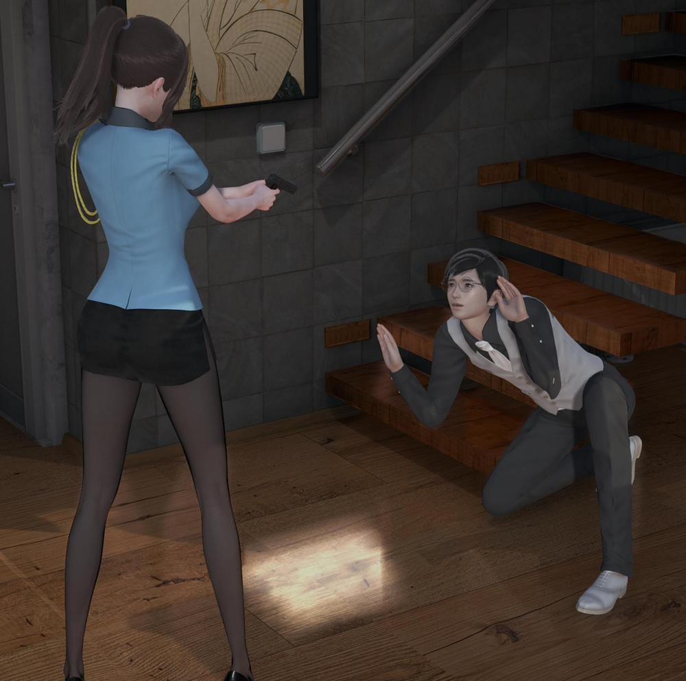 Đào tạo nữ cảnh sát xinh đẹp bị trói 7 trang 22