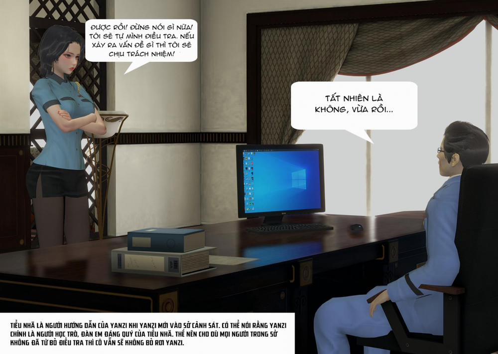 Đào tạo nữ cảnh sát xinh đẹp bị trói 7 trang 33