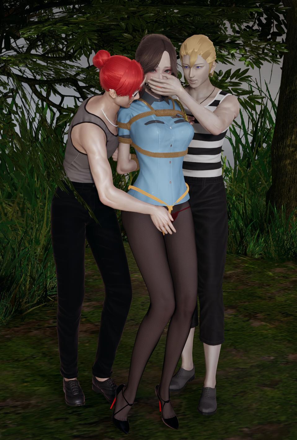 Đào tạo nữ cảnh sát xinh đẹp bị trói 8 trang 23