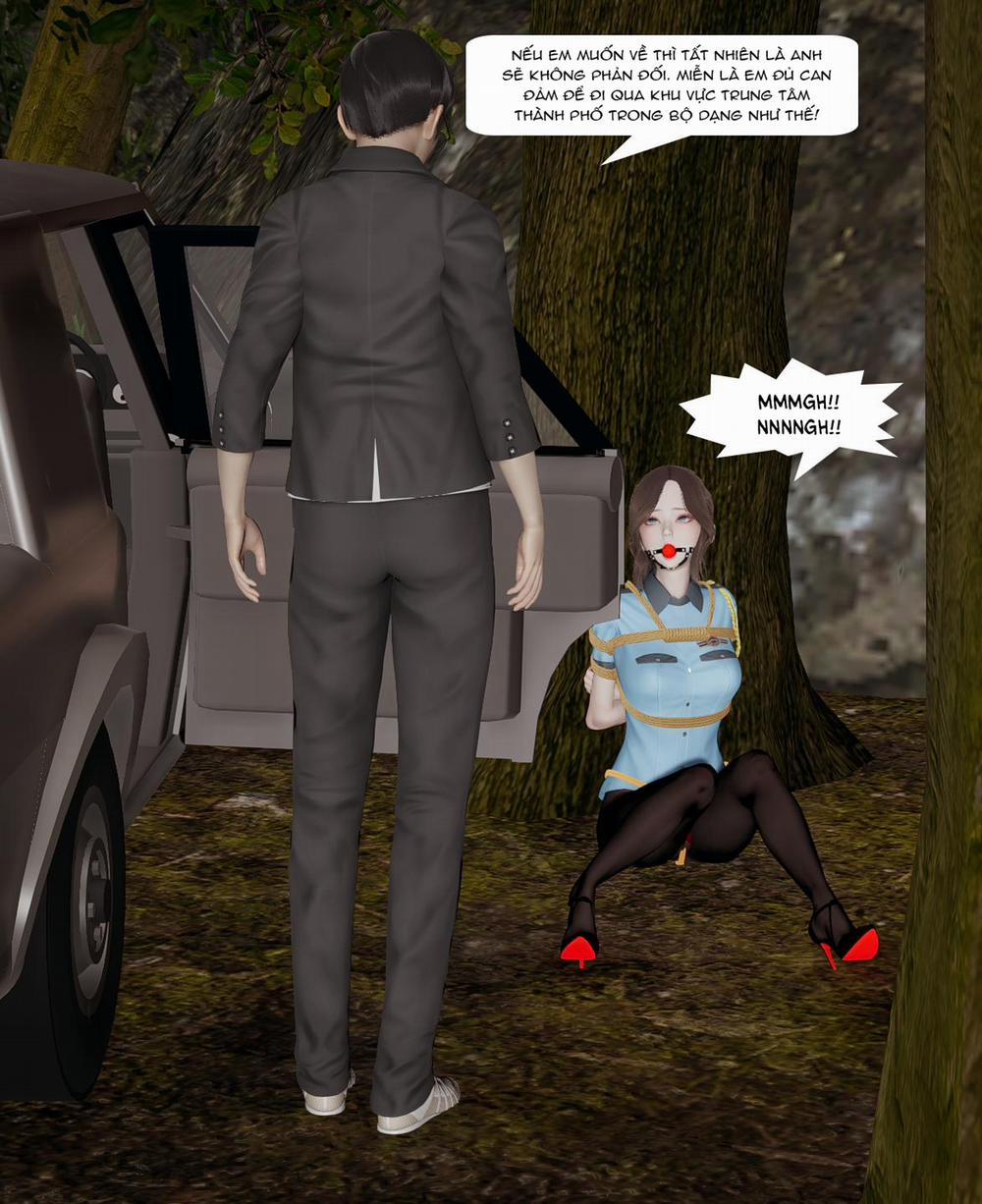 Đào tạo nữ cảnh sát xinh đẹp bị trói 8 trang 3