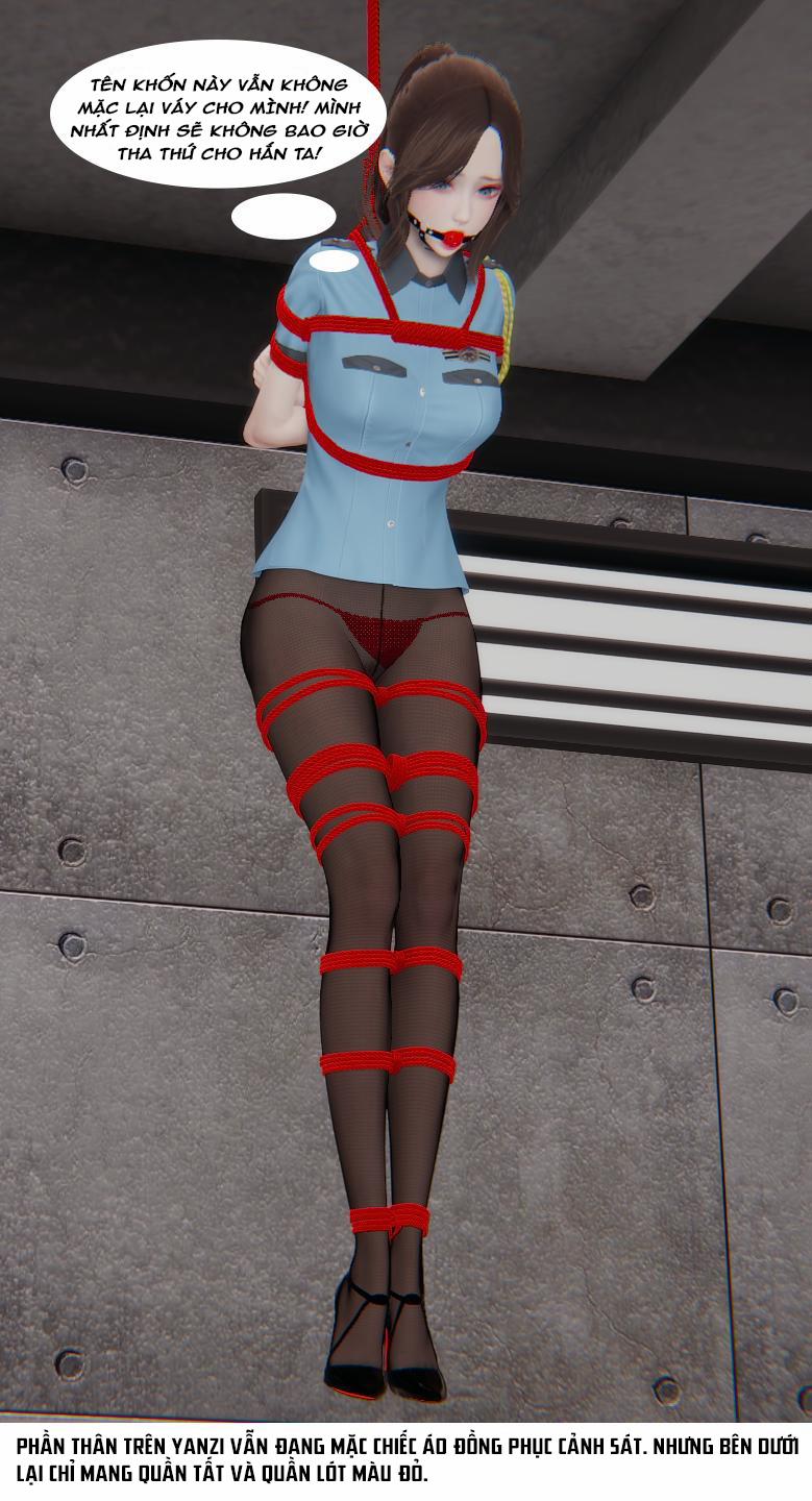 Đào tạo nữ cảnh sát xinh đẹp bị trói 8 trang 46
