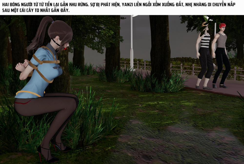 Đào tạo nữ cảnh sát xinh đẹp bị trói 8 trang 7