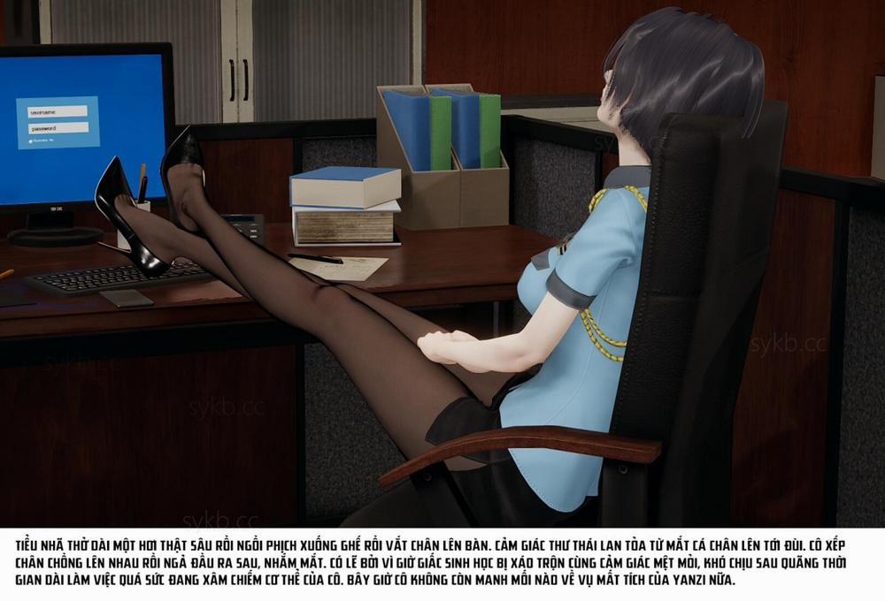 Đào tạo nữ cảnh sát xinh đẹp bị trói 9 trang 30