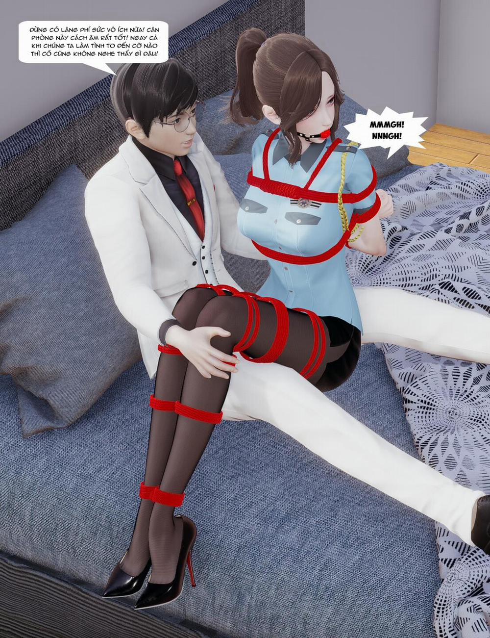 Đào tạo nữ cảnh sát xinh đẹp bị trói 9 trang 9