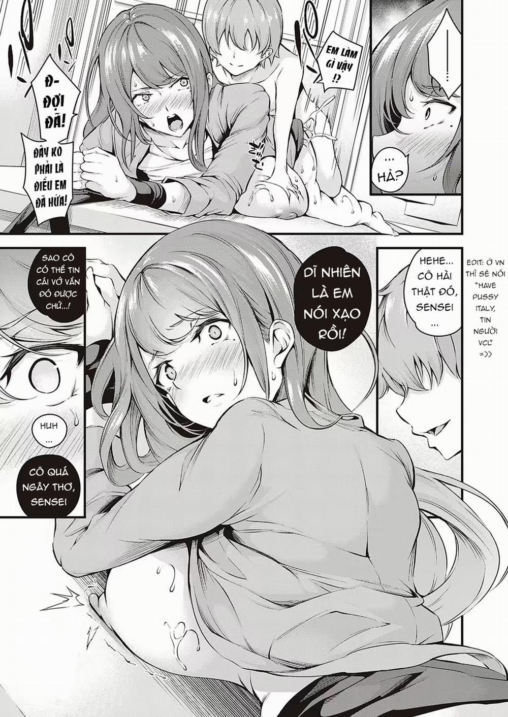 Darashinaku Ochiru Sensei Wa Suki Desuka!? Oneshot trang 18