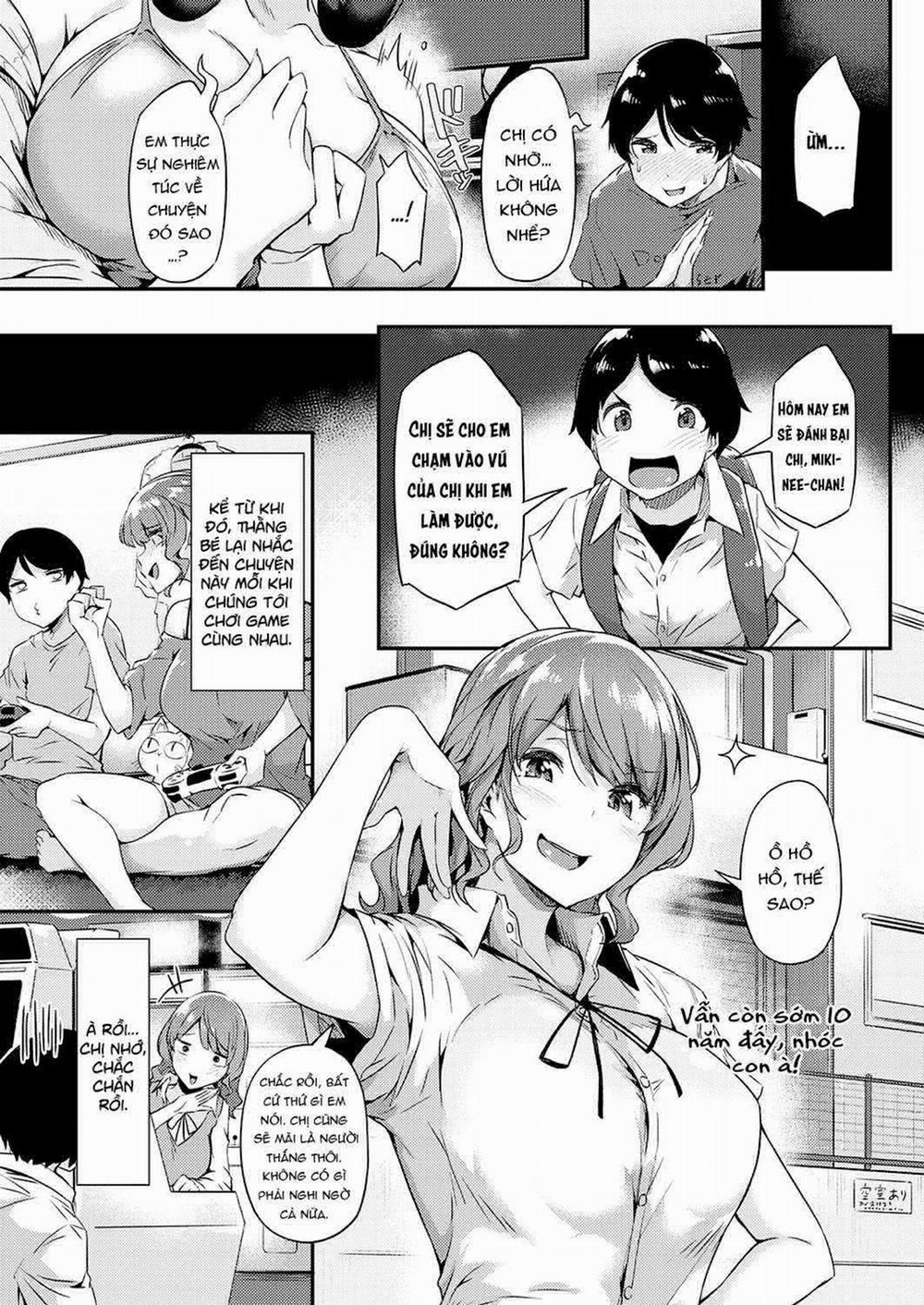 Đạt Mong Ước Khi Thắng Chị Gái Chơi Game Quá Đỉnh Oneshot trang 5