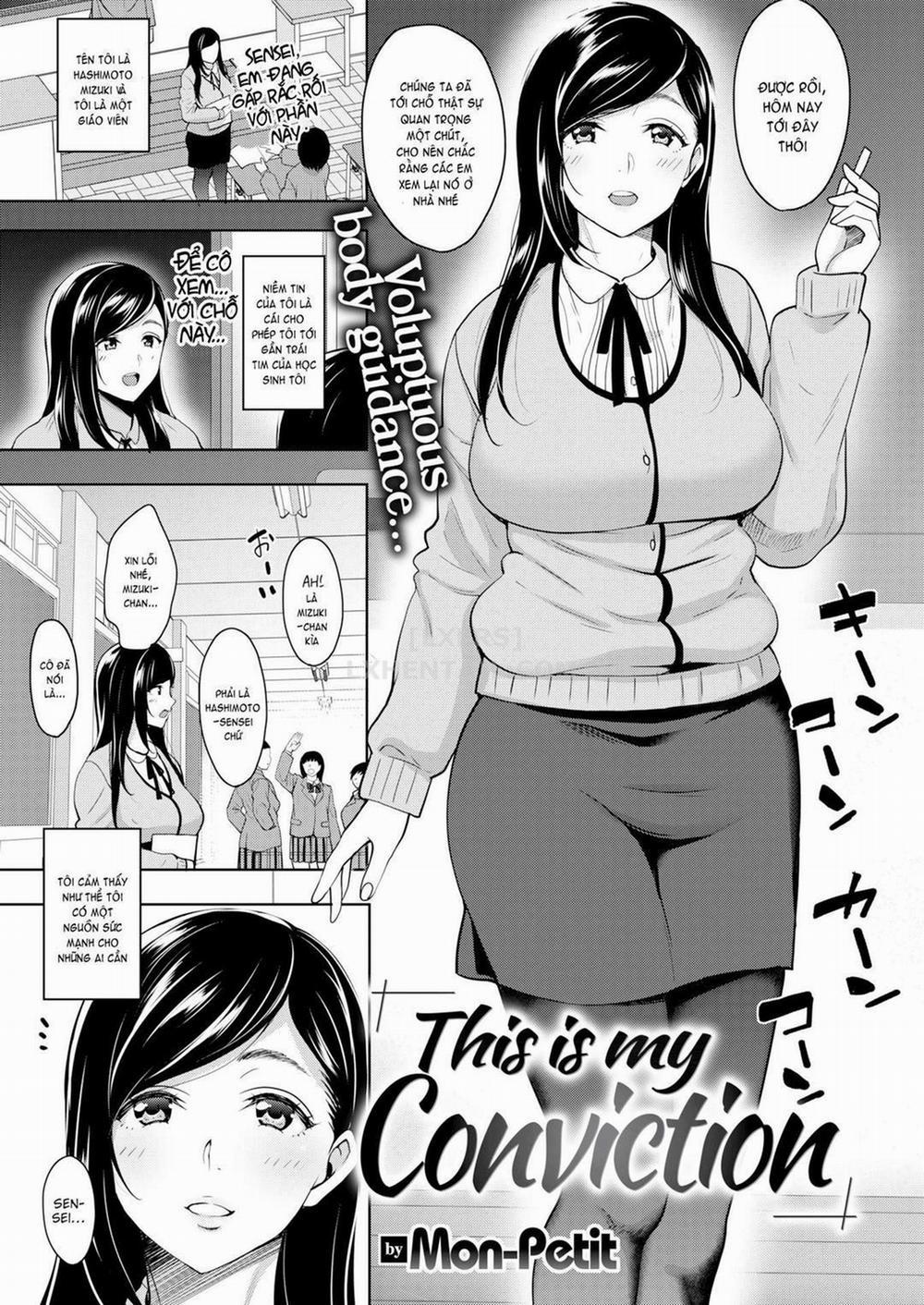 Đây Là Niềm Tin Của Tôi Oneshot trang 0