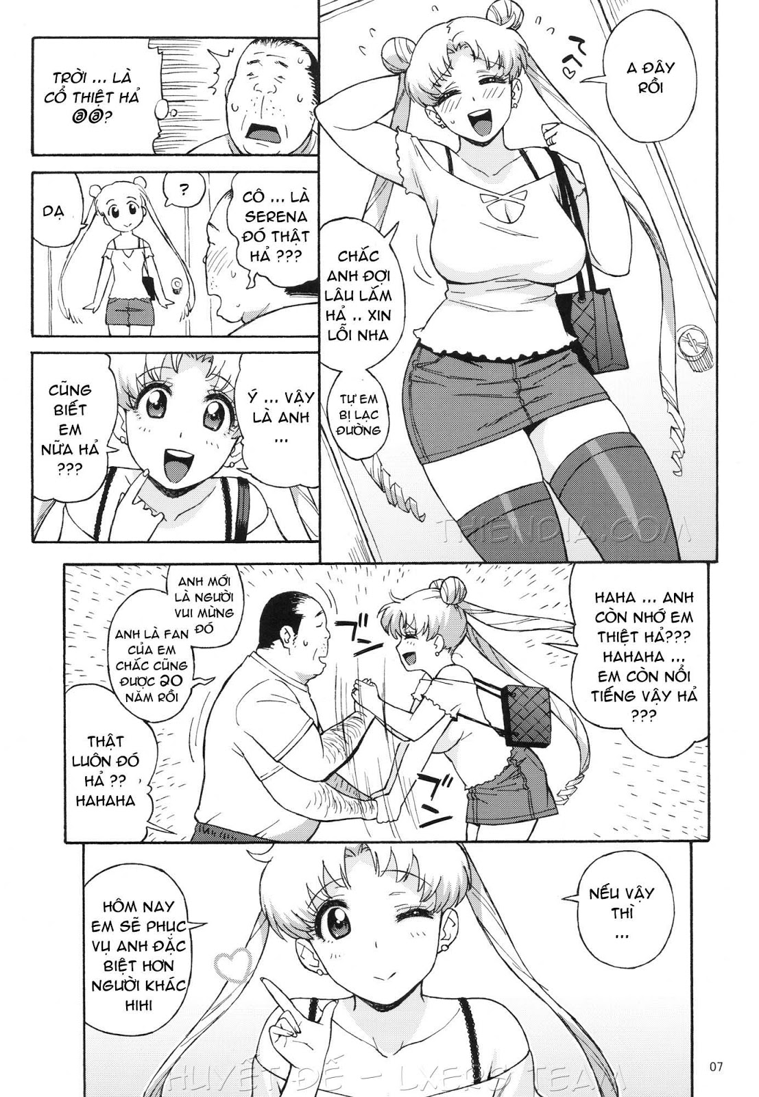 DELI Ii Usagi (Sailor Moon) Oneshot trang 4