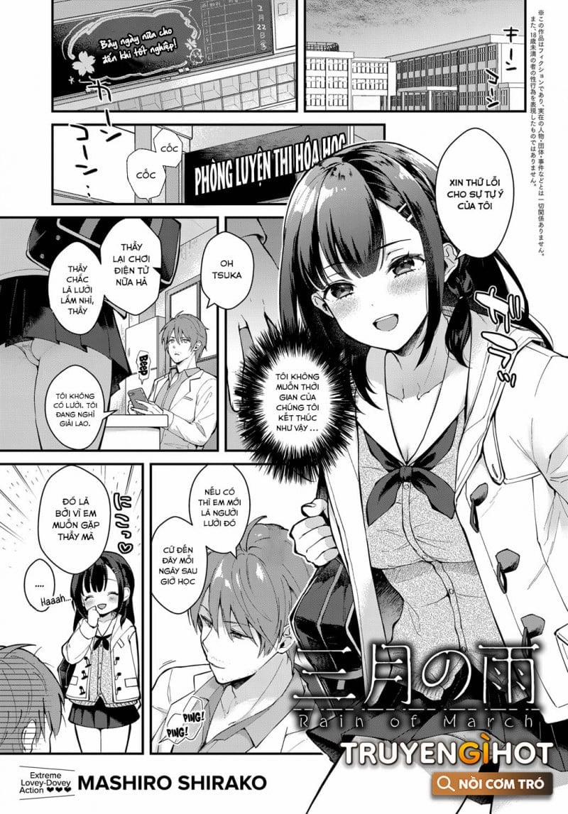 Đêm Ngọt Ngào Cùng Em Học Trò Đáng Yêu Của Tôi 2 trang 0