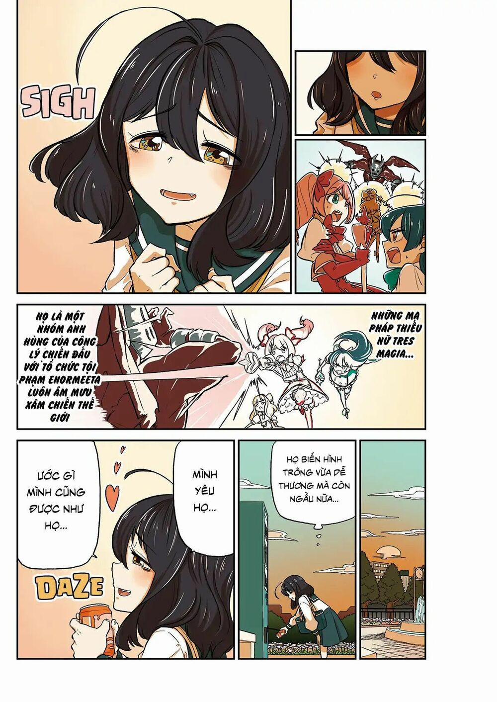 Đến Đây Nào, Ma Pháp Thiếu Nữ 1 trang 1