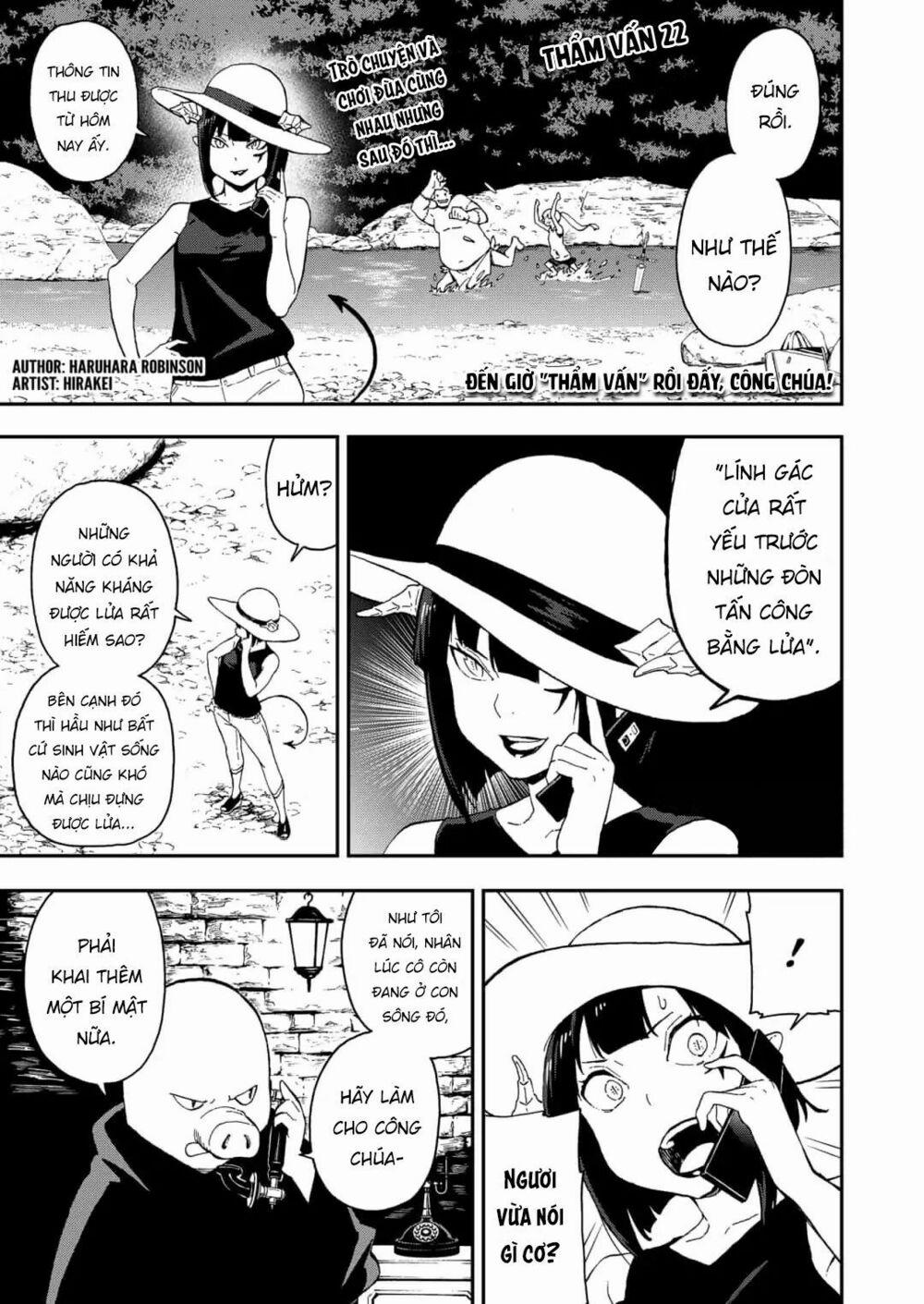 Đến Giờ "thẩm Vấn" Rồi, Thưa Công Chúa! 22 trang 3