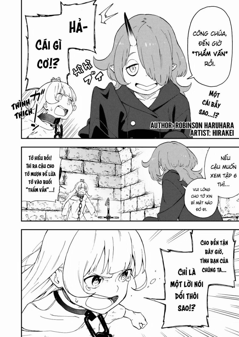 Đến Giờ "thẩm Vấn" Rồi, Thưa Công Chúa! 25 trang 4