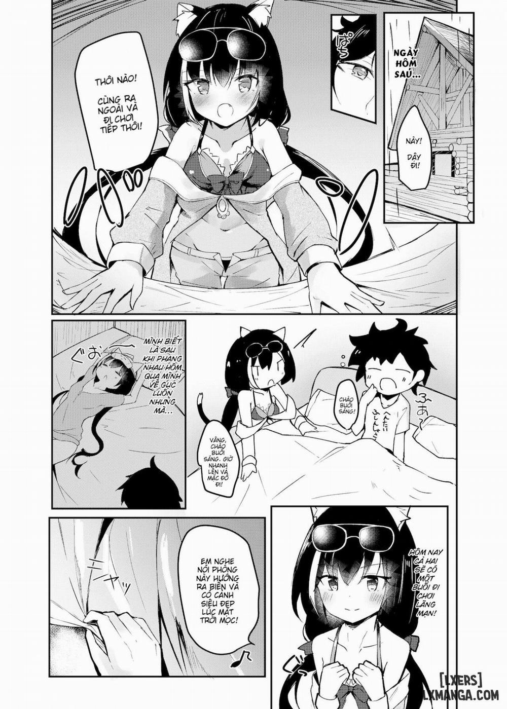 Deredere Kyaru-chan to Mizugi de Ecchi Oneshot trang 11