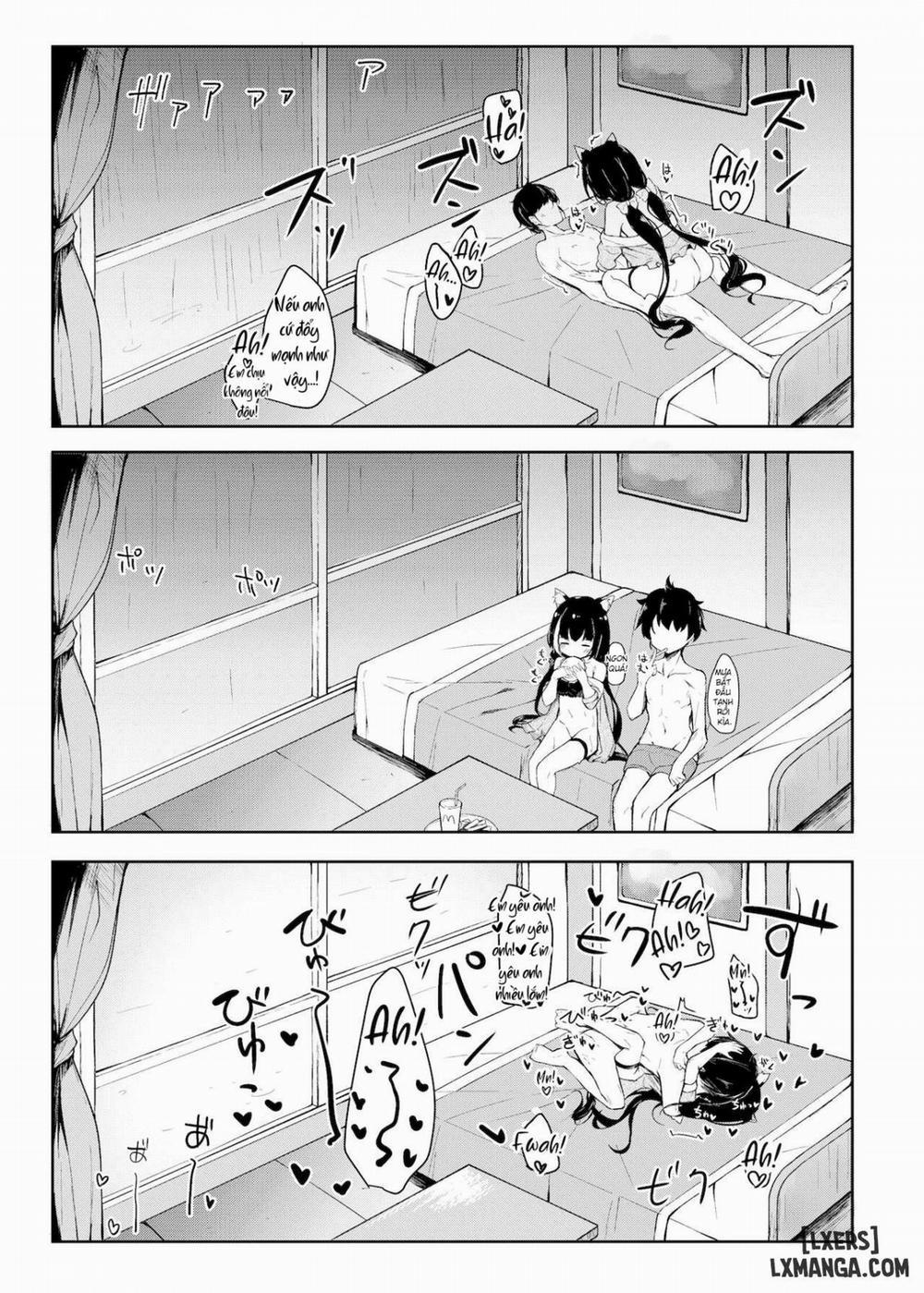 Deredere Kyaru-chan to Mizugi de Ecchi Oneshot trang 18