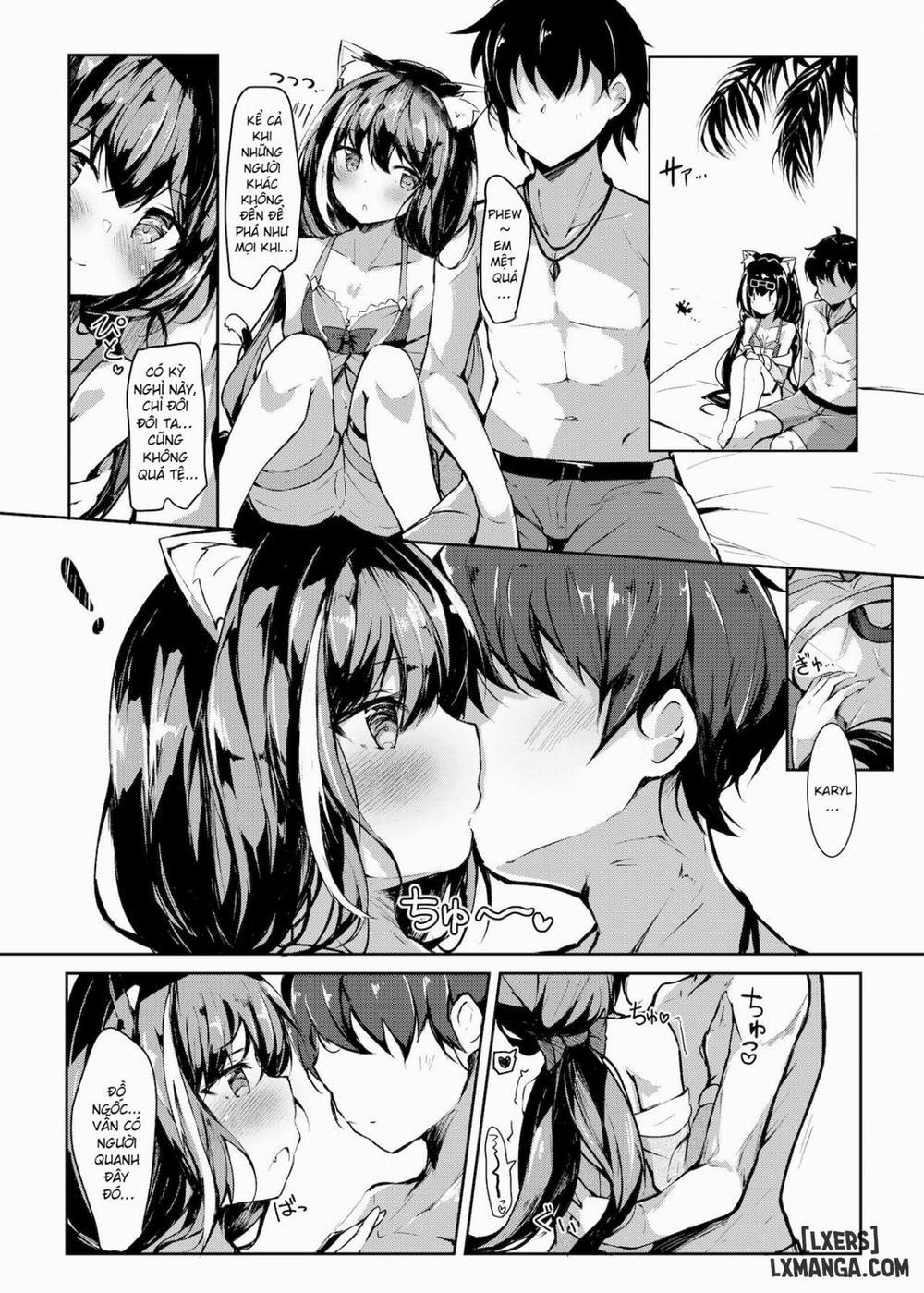 Deredere Kyaru-chan to Mizugi de Ecchi Oneshot trang 3