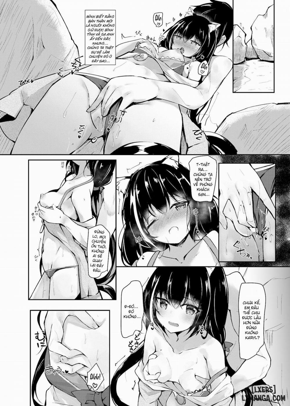 Deredere Kyaru-chan to Mizugi de Ecchi Oneshot trang 5