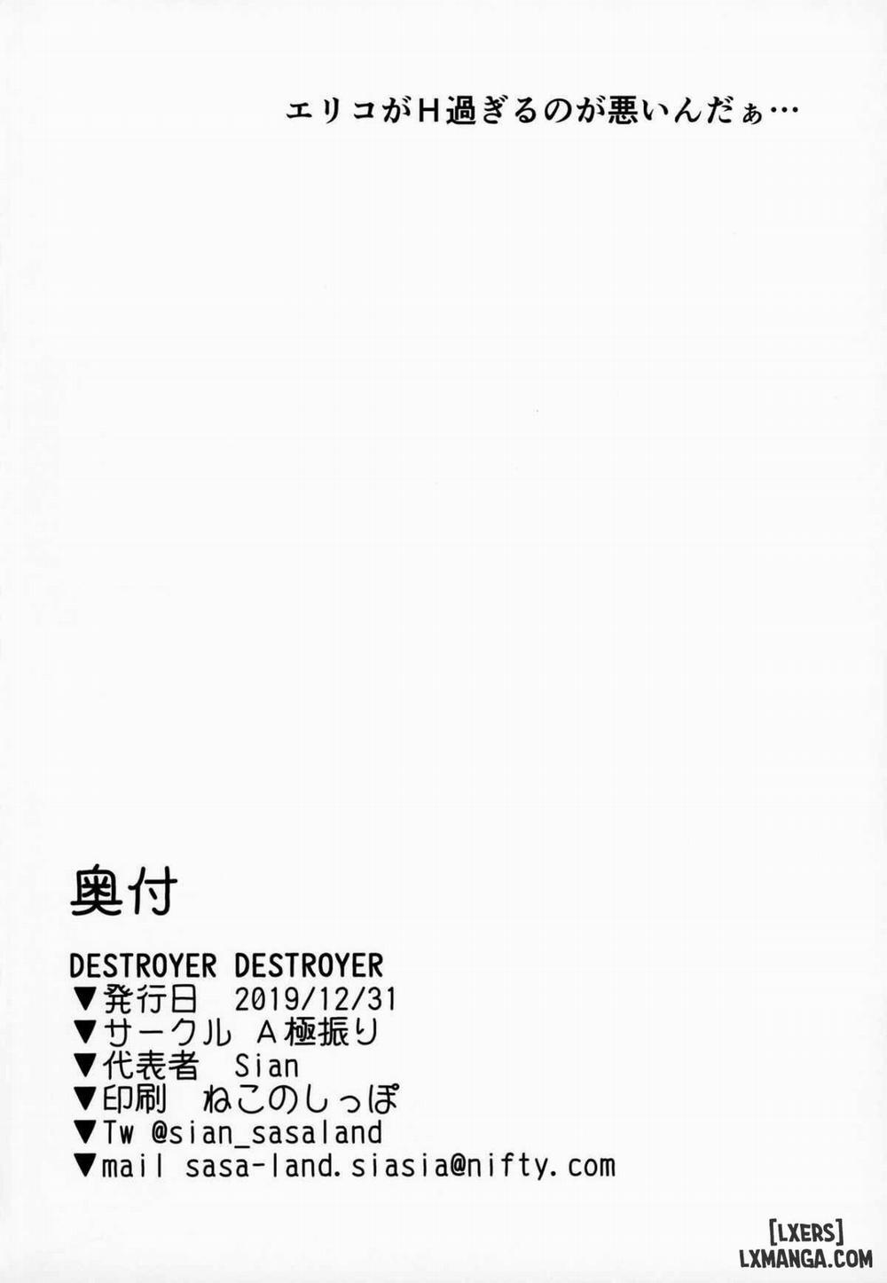 DESTROYER DESTROYER Oneshot trang 24