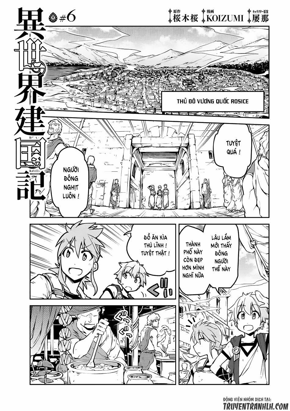 Dị Giới Kiến Quốc Ký 6 trang 1