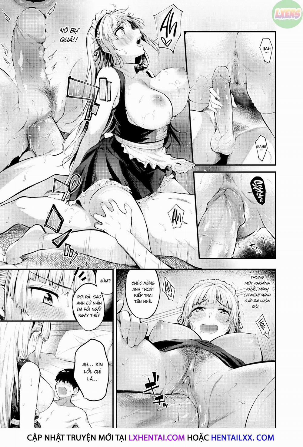 Dịch vụ hầu gái mại dâm Oneshot trang 18
