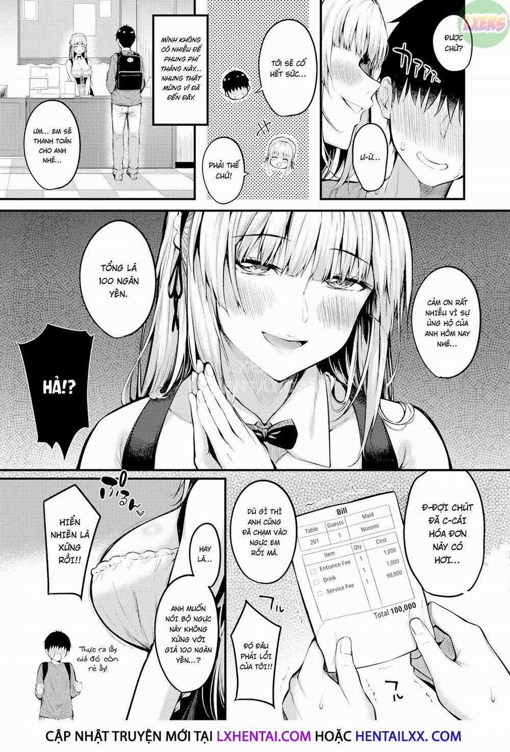Dịch vụ hầu gái mại dâm Oneshot trang 8